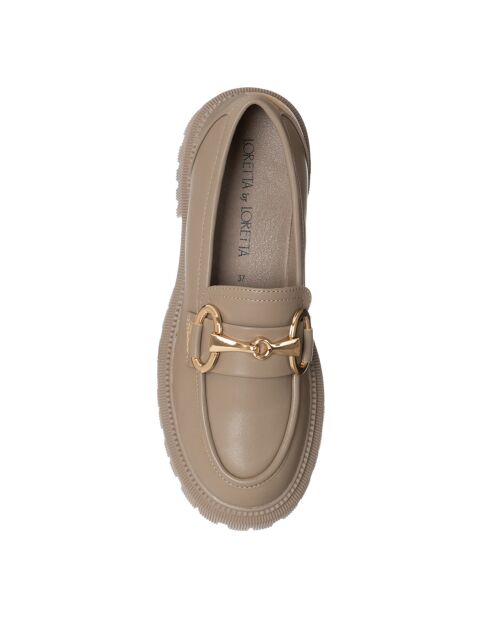 Mocassins Jenn taupe