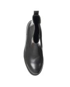Chelsea boots Marina noires - Plateforme 5 cm