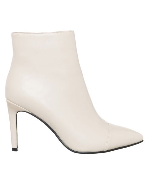 Botas Lisa ecru