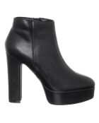 Bottines Carla noires - Talon 10.5 cm