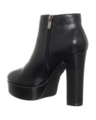 Bottines Carla noires - Talon 10.5 cm
