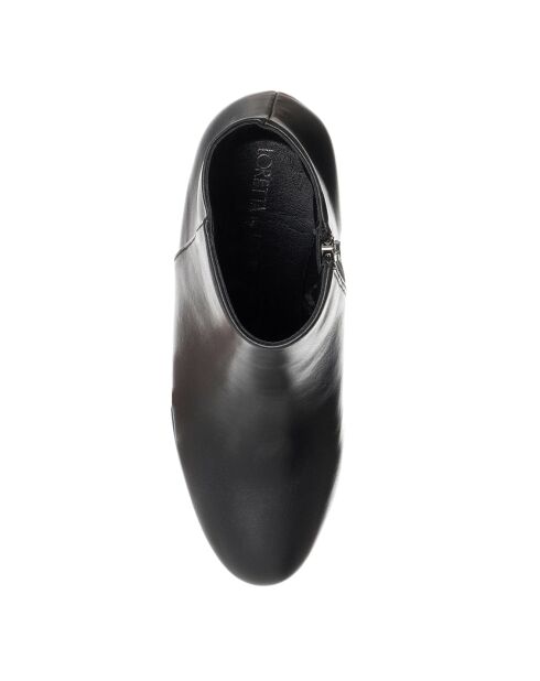 Bottines Carla noires - Talon 10.5 cm