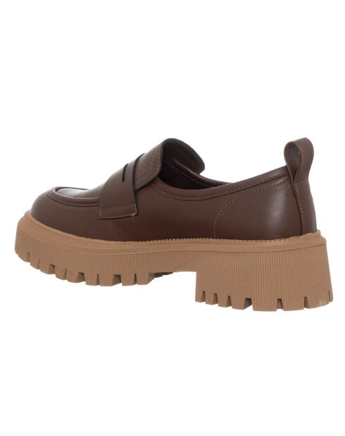 Mocassins Monica marron