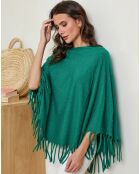 Poncho Anouk vert