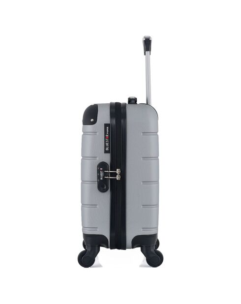 Valise Cabine XXS 4 roues simples Ottawa 46 cm grise