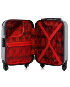 Valise Cabine XXS 4 roues simples Ottawa 46 cm grise