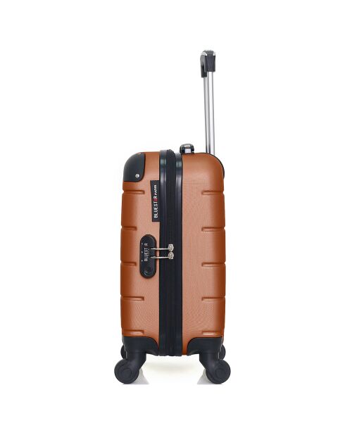 XXS Kabinenkoffer 4 Einzelräder Ottawa 46 cm terrakottarot