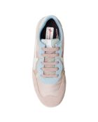 Sneakers en Cuir Breeze beige/rose pale/bleu pale