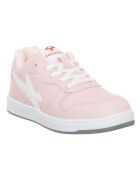 Sneakers en Cuir Free rose/blanc