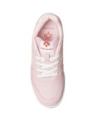 Sneakers en Cuir Free rose/blanc