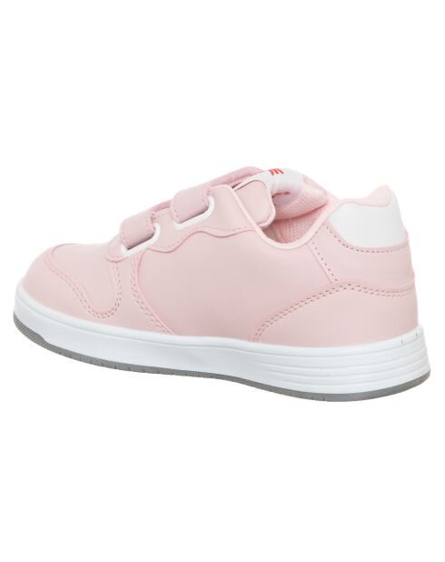 Sneakers en Cuir Free rose/blanc