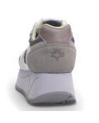 Sneakers en Cuir Tessa blanc/gris