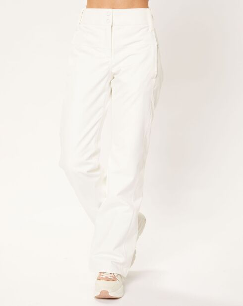 Pantalon de ski Elite blanc