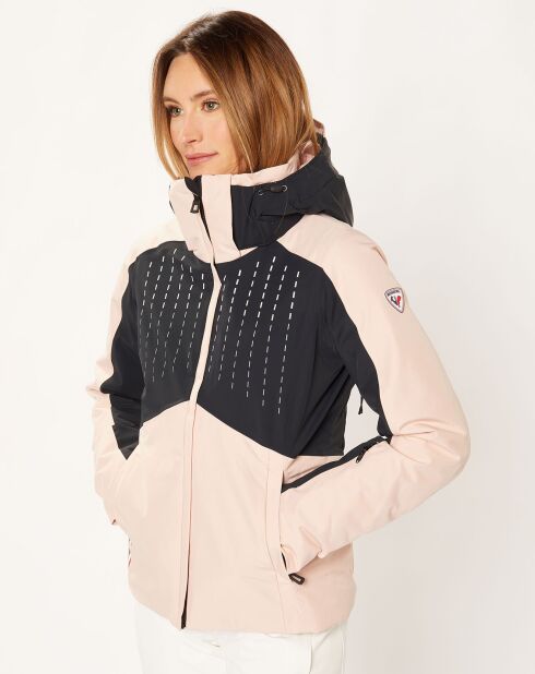 Veste de ski Degrade rose pâle