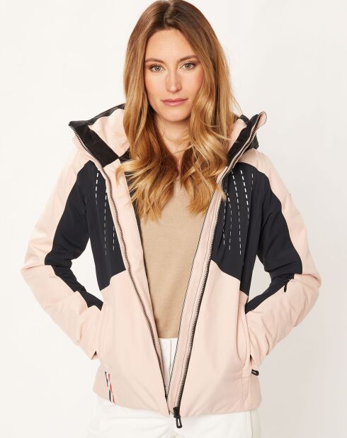 Veste de ski Degrade rose pâle