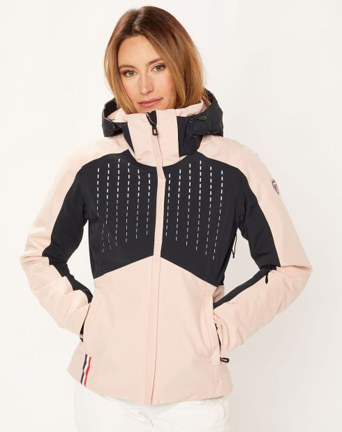 Veste de ski Degrade rose pâle