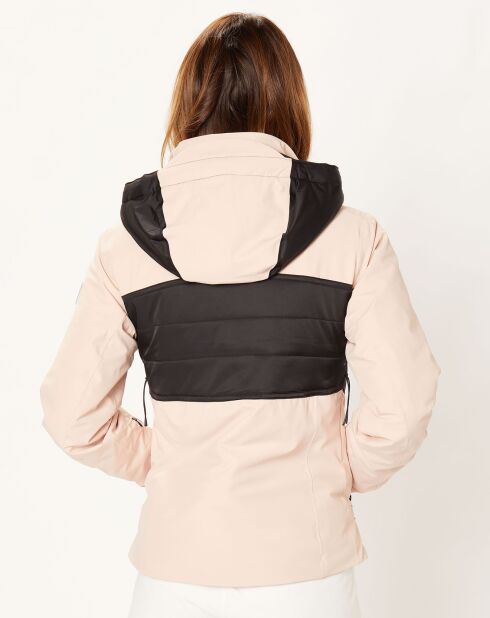 Veste de ski React Merino doublure Laine mélangée rose pâle