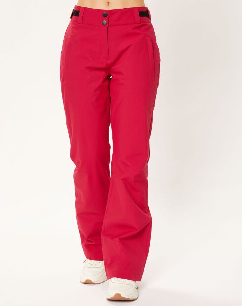 Pantalon de ski Rapide rouge