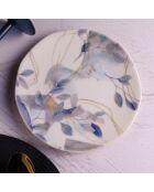 Service de Table en Porcelaine multicolore - 24 pièces