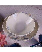 Service de Table en Porcelaine multicolore - 24 pièces
