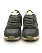 Sneakers en Cuir Vida kaki