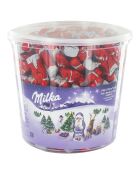 Milka Mini-Schokoladen-Weihnachtsmann-Tubo 1,54 kg