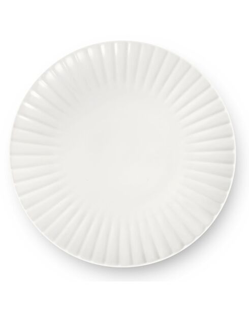 Colette witte dinerset - 18 stuks