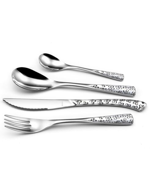 Juego de cubiertos Monceau gris - 30 piezas