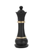 Petite décoration Regina noir/doré - 25.5x9x9 cm