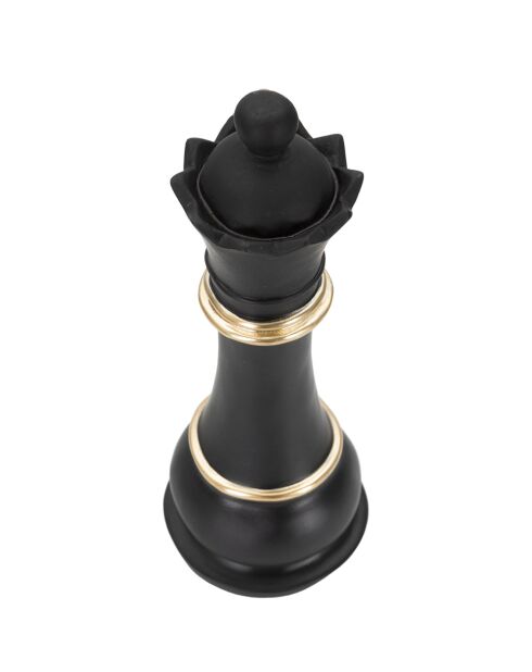 Petite décoration Regina noir/doré - 25.5x9x9 cm