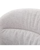 2 Chaises Losanna gris/noir - 85x58x60.5 cm