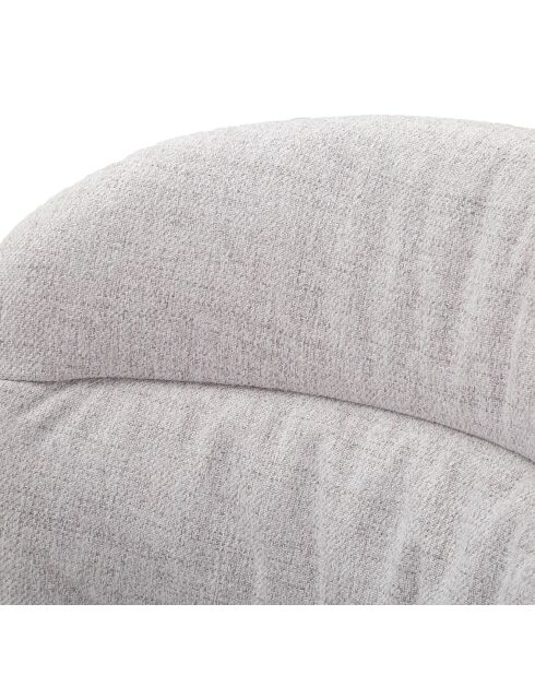 2 Chaises Losanna gris/noir - 85x58x60.5 cm