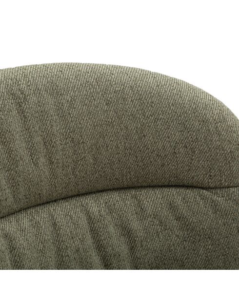 2 Chaises Losanna vert/noir - 85x58x60.5 cm