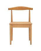 2 Chaises Japan marron - 70x54x54 cm