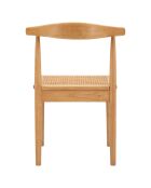 2 Chaises Japan marron - 70x54x54 cm