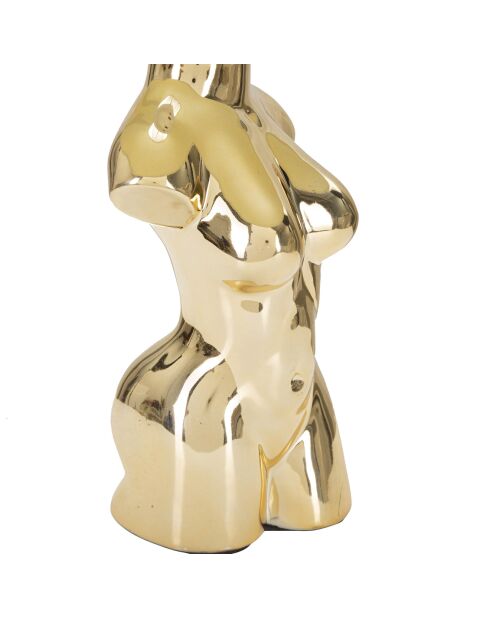 Glam Woman gouden tafellamp - 42,5x25x25 cm