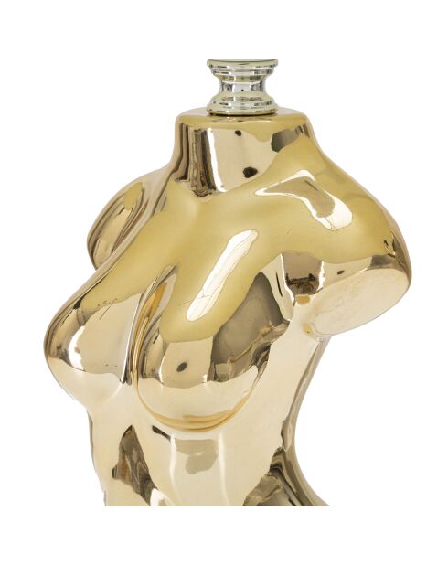 Glam Woman gouden tafellamp - 42,5x25x25 cm