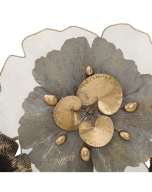 Bungy Wanddekoration aus Metall, 61 x 149,2 x 8,9 cm, mehrfarbig