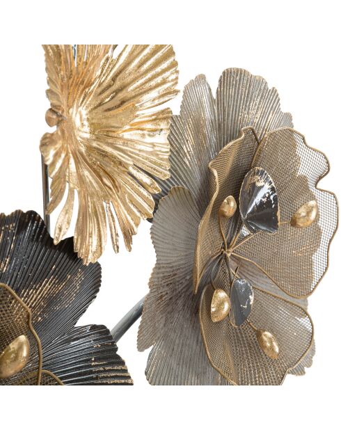 Bungy Wanddekoration aus Metall, 61 x 149,2 x 8,9 cm, mehrfarbig