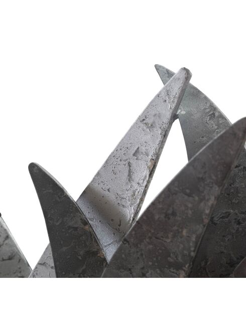 Gabbiani veelkleurige metalen wanddecoratie - 47,6x93x12,7 cm