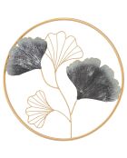 Décoration murale en métal Flower multicolore - 45.5x45.5 cm