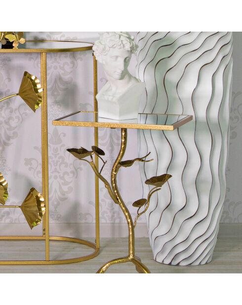 Tisty goldener Tisch - 60x40x30 cm