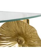 Console murale Tisty dorée - 40x60x30 cm