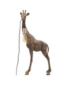 Lampe de table Girafe doré antique - 80x40x22 cm