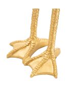 Lampe de table Flamingo dorée - 40x22x65 cm