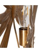 Lampe de table Exotic dorée - 90x51x19.5 cm