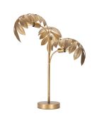 Lampe Feuille dorée - 81x57x57 cm