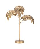 Lampe Feuille dorée - 81x57x57 cm