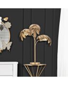Lampe Feuille dorée - 81x57x57 cm