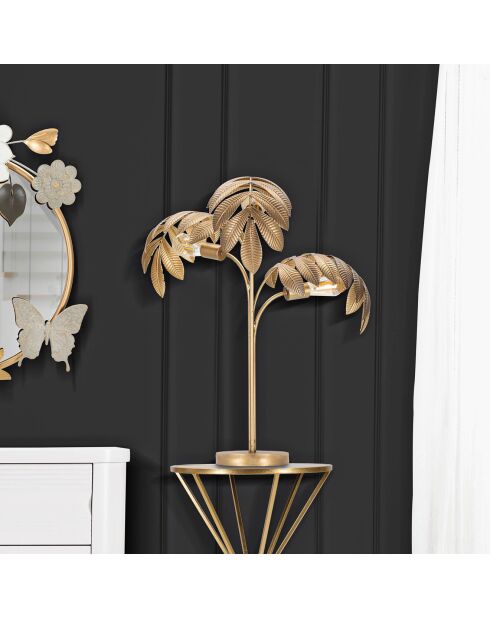 Lámpara Golden Leaf - 81x57x57 cm